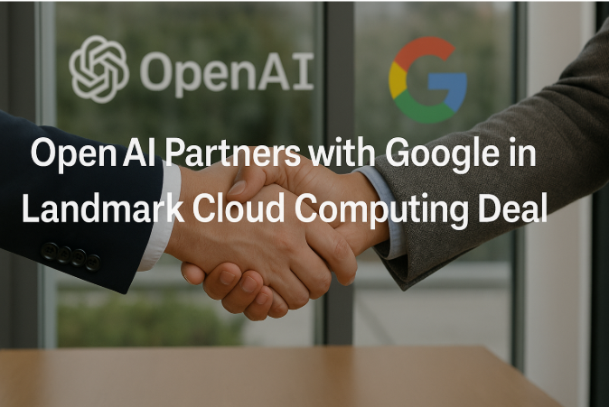 شراكة بين OpenAI وجوجل في صفقة تاريخية للحوسبة السحابية — بداية عصر جديد في الابتكار بالذكاء الاصطناعي